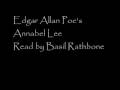 Edgar Allan Poe's Annabel Lee - Read by Basil ...