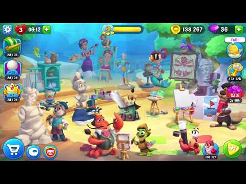 Fishdom 6925 Level - 22 moves - NO BooSTERS