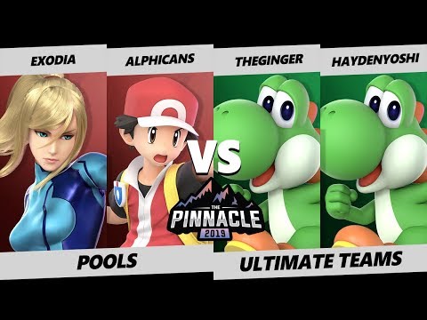Pinnacle 2019 SSBU - Exodia & Alphicans Vs TheGinger & HaydenYoshi - Smash Ultimate Tournament Pools