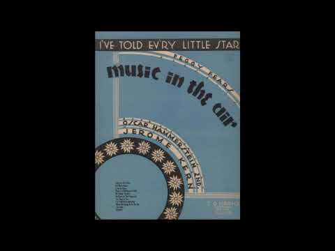I've Told Every Little Star (1932)