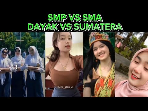GADIS DAYAK VS SUMATERA LEBIH CANTIK MANA