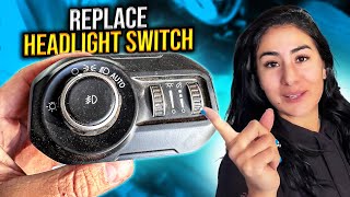 How to replace Wrangler JL/ Jeep Gladiator Headlight Switch P68292842AB