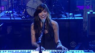 Christina Perri - Arms (Late Show with David Letterman 01.08.11)