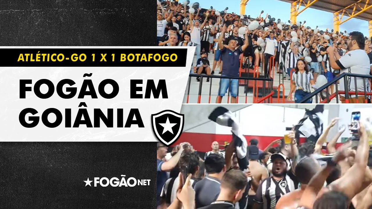 Torcida do Botafogo ‘repete’ Brasília e canta alto nas arquibancadas em Goiânia. Veja vídeo! 🏟️🔥