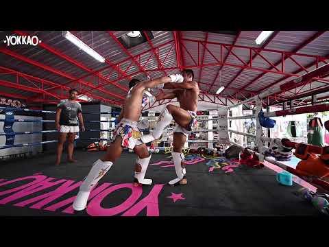 Muay Thai Sparring | Petchpanomrung Kiatmoo9 Vs Chalawan YOKKAOSaenchaigym | YOKKAO Training Center
