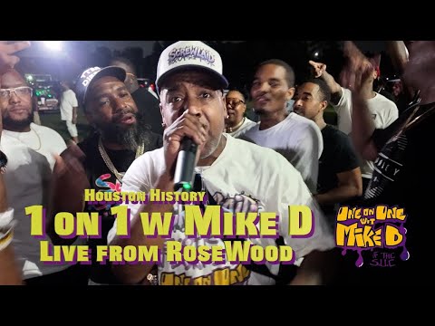 Screwed up Click - Mike D. performed LIVE from Rosewood Park for HOOD DAY!!! 