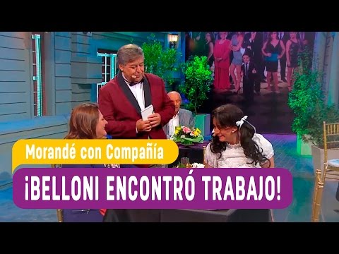 Belloni encontró trabajo - Morandé con Compañía 2016