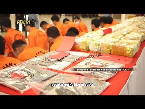 PRESISI UPDATE : POLDA LAMPUNG UNGKAP KASUS NARKOTIKA  07/03/2024 16.00