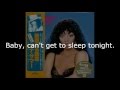 Donna Summer - Can't Get to Sleep Tonight LYRICS SHM "Bad Girls" 1979