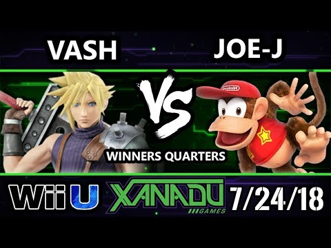 S@X 260 Smash 4 - Joe-J (Diddy Kong) Vs. Vash (Cloud, Ryu) - Wii U Winners Quarters