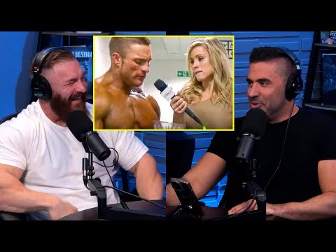 The Story Of Flex Lewis' Viral Interview Video With The Blonde Interviewer
