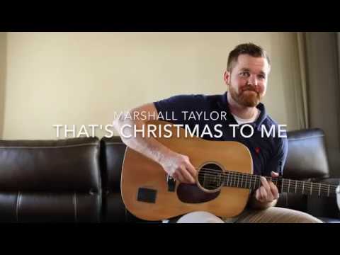 Pentatonix - That's Christmas to Me - Marshall Taylor