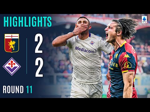 GENOA-FIORENTINA 2-2 | HIGHLIGHTS | Spoils Shared In Four-Goal Thriller | Serie A 2025/26
