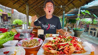 Download lagu 50 Chilies Papaya Salad!! SPICY THAI FOOD in Thailand! | Khon Kaen (ขอนแก่น) mp3