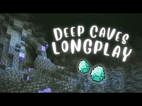Minecraft Deep Cave Exploration Longplay (No commentary, peaceful mining 1.18)