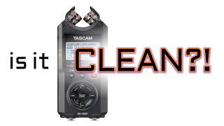 Video thumbnail for TASCAM DR-40XP 32-bit float audio recorder - Is it clean? by Curtis Judd