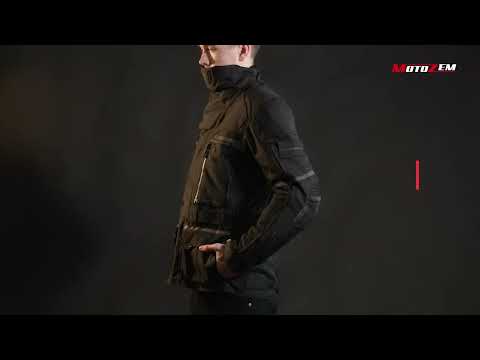 Bunda na motorku Rebelhorn Cubby IV černá