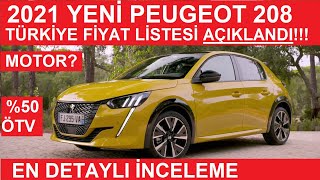 2021 Yeni Peugeot 208 Türkiye Fiyat Listesi | Motor Seçenekleri | En D