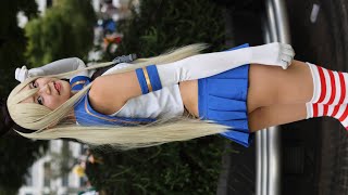 【世界コスプレサミット2023】超ショート丈のスカートで限界撮影の海色なつぽさん【艦隊これくしょん -艦これ- / 鹿島風】