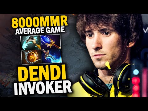 EPIC 8000MMR AVERAGE GAME - DENDI Invoker Smurf Rank 170 vs Morphling mid | Dota 2 Invoker