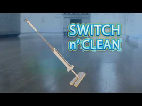 Microfiber switch n clean mop