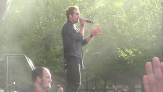 ESCKAZ in Stockholm: Roberto Bellarosa - Love Kills (at Eurovillage)