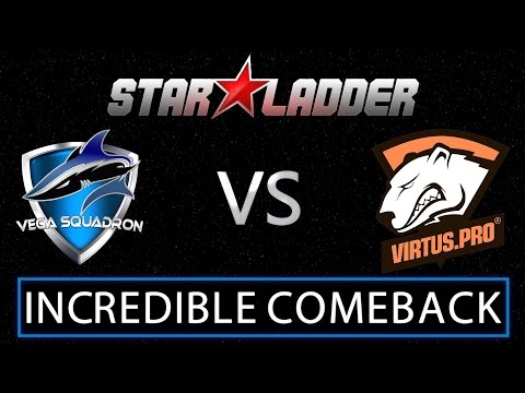 Starladder i-League. Vega Squadron - Virtus Pro 34k gold comeback