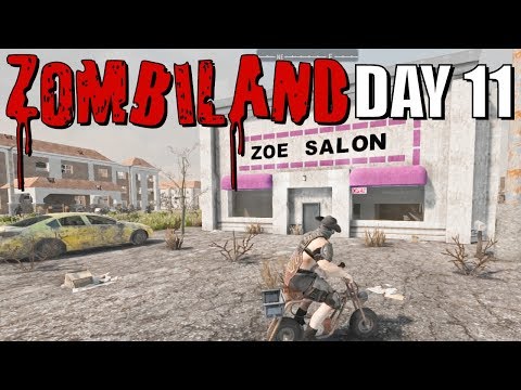 7 Days To Die - ZombiLand Day 11 (Avoid Zoe Salon) Video