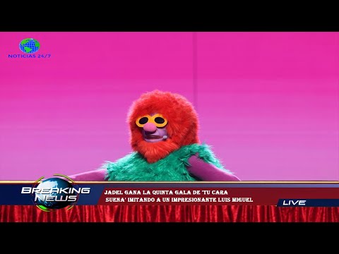 Jadel gana la quinta gala de 'Tu cara  suena' imitando a un impresionante Luis Miguel