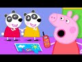 Meet The Panda Twins Peppa Pig Full Episodes