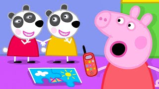 Meet The Panda Twins! 🐼 Peppa Pig Full Episodes
