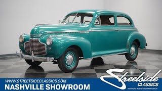 Video Thumbnail for 1941 Chevrolet Master Deluxe