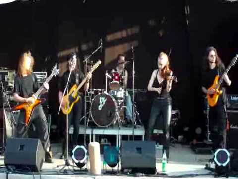 Ally the Fiddle - live at Weltentor - Festival with Glenglass