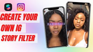 HOW TO MAKE IG STORY FILTER || Spark AR tutorial