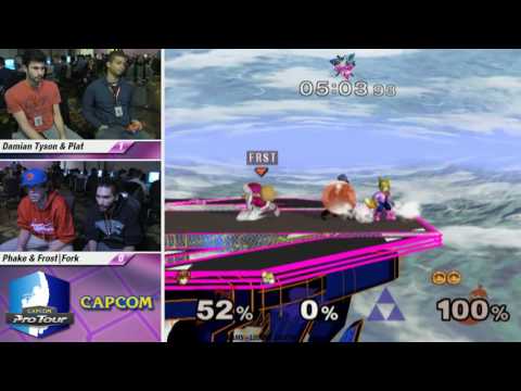 CC2k16   SSBM Doubles Top 8   Phake & Frost Fork vs Damian Tyson & Plat   Losers Eighths