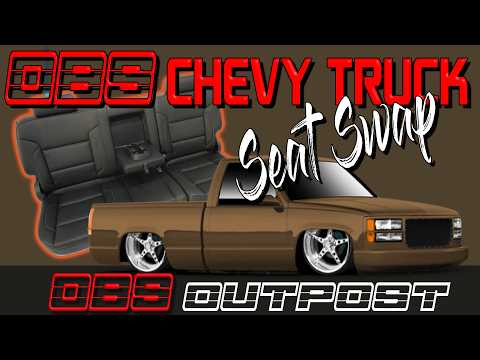 Install 2007-2018 GM Crew Cab Rear Seat in your 1988-98 OBS Single Cab Chevy or GMC Truck