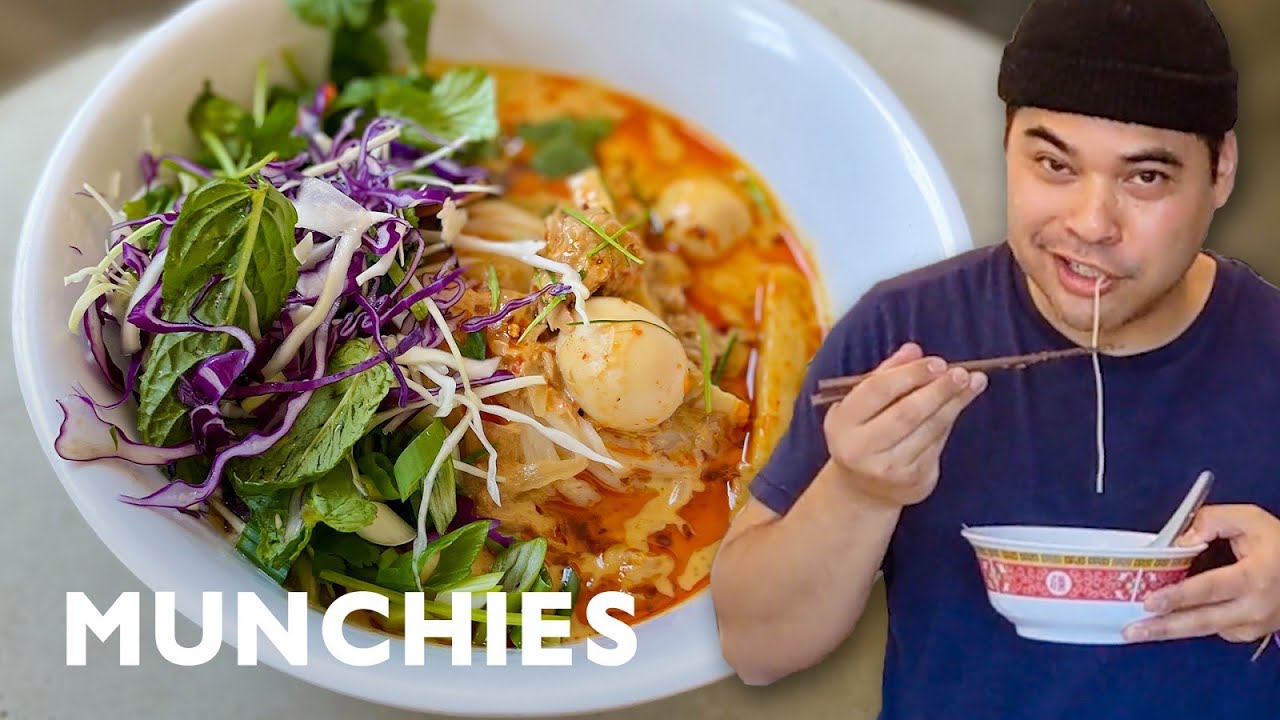 How To Make Khao Poon, A Spicy Lao Soup