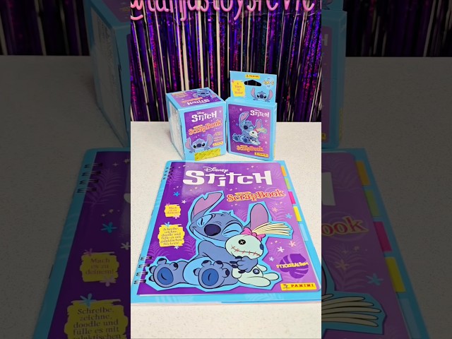 Vídeo relacionado con Stitch Super Scrapbook - Colección de calcomanías para álbumes de recortes, paquete de iniciación