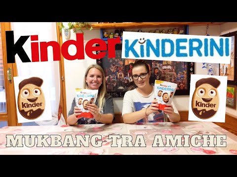 MUKBANG : NOVITA' KINDERINI, RISATE, DOMANDE SCOMODE E VI RACCONTIAMO LA NOSTRA AMICIZIA DI 13 ANNI!