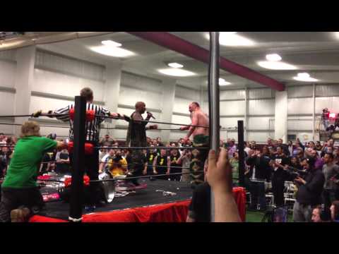 New Jack vs Necro Butcher post-match PWS 4/5/13