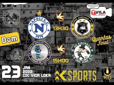 TURMA DO BAFFÔ x SÓ KACHAÇA 1ª COPA E.C. VIDA LOKA