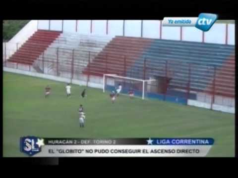 Huracán 2   Def Torino 1   LIGA CORRENTINA