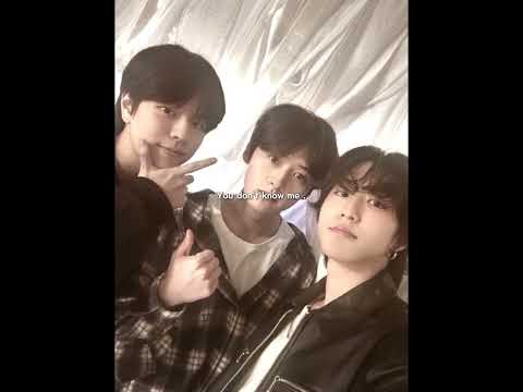 You don't know me . | #skz #han #seungmim #leeminho