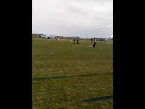 Manchester City  U13 technical: build up play breaking lines