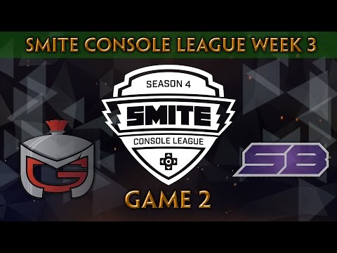 SMITE Console League S4 Spring Split NA Week 3 - My Guys vs. Strictly Business (Game 2)