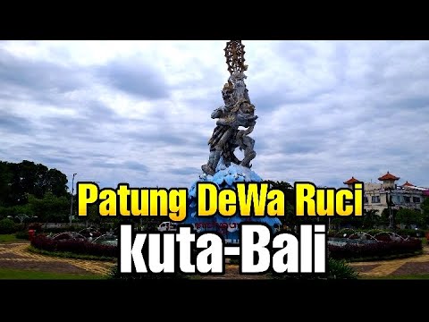 Taman Dewa Ruci kuta Bali, Tempat objeto wisata, patung Dewa Ruci yang sangat terkenal di Bali.