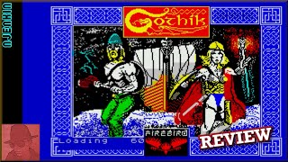 Gothik - on the ZX Spectrum 48K !! with Commentary