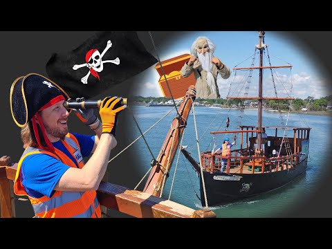 Handyman Hal Pirate Adventure for Children | Pirate Ship Sunken Treasure for Kids