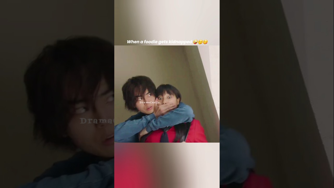 When a foodie gets kidnapped 🤪🤭😋 #jdrama #japanese #mylittlemonster #shorts