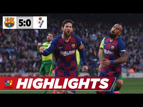 Viererpack! Lionel Messi schießt Eibar ab | Barcelona - Eibar 5:0 | Highlights | LaLiga